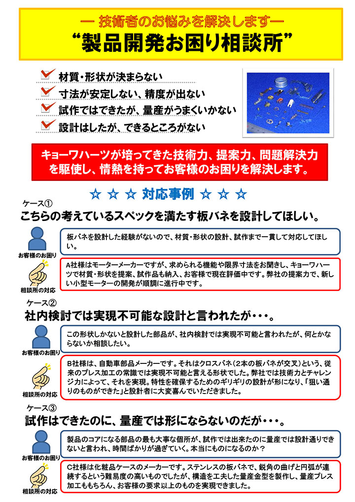 製品開発お困り相談所